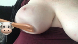 Chubby bbw slut in piggy humiliation