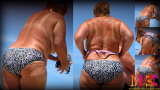 bbw beach candid