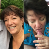 Amateur Mature Wife Blowing Hubby's Friends While Takes Phot