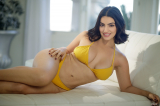 yellow bikini