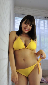 yellow bikini