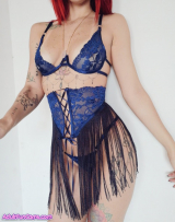 Great amateur sexy redhead nice body tattooed