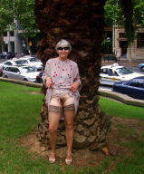 What different they are these hairy mature in stockings 6