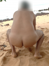 Shemale lasysilva naked on beach hot ass