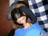 True Amateur Models - CFNM Blowjob And Eating Latina Asshole