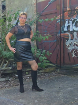 Pierced slut Silke in the lost places II