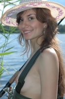 Girl Fishing Naked