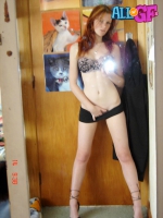 Girlfriend flashing from cute