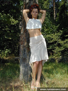 Russian teen public nudity - N