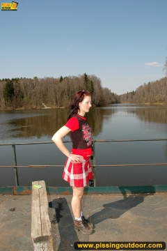 Piss in a lake - N