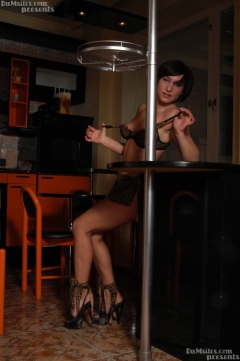 What a posh lady. - N