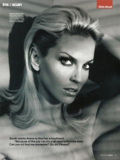 Arena magazine march 2005 Girls aloud - N