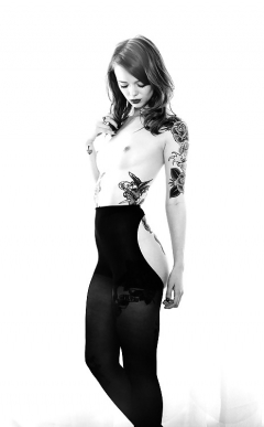 Tattooed tits - N