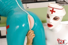 Sexy latex nurses - N