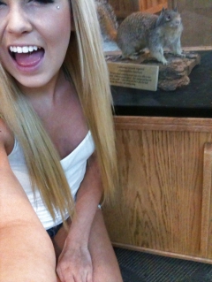 Hot Blonde College Babe - N