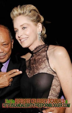 Sharon Stone See-Thru - N