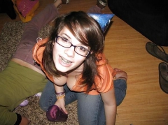Sexy teens in glasses - N
