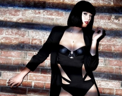 Katy Perry hot in latex - N