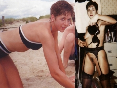 Vintage Polaroid Blowjob Queen Brenda from Bangor Maine - N