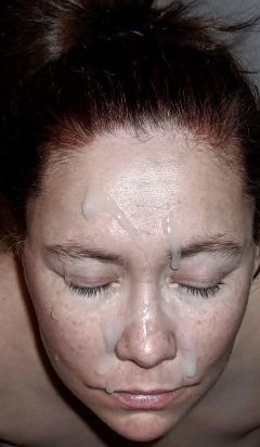 cum slut sassy facialised - N