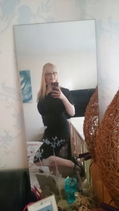 Blonde milf, chubby - N