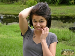 Hot Brunette Babe - Bailey Model - N