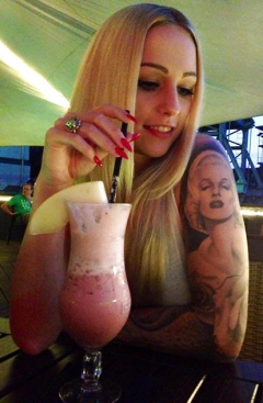 Lovely blonde wannabee model - stunning teen gets naked - N