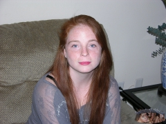 Freckled Face Teen Spreads Ass - N