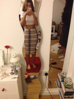 Naked iphone selfies - teen tries out her latest phone - N