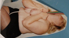 Becky W shows off her tits !!!! - N