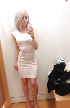 Hipster emo chick gets nude - tight body naked british teen - N