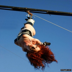 Female Slaves hanging in the air - N