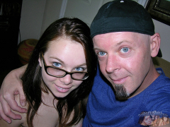 Glasses Teen Blowjob - N