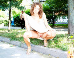girls without panties outdoors erotica - N