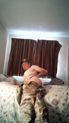 No makeup today Im ready for deer season to get here. Andy - N