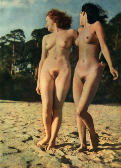 Pretty women. Hairy pussy. Retro. 3 - N