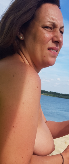 My Tits on Nude Beach - N