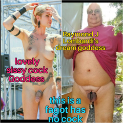 EXPOSED RAYMOND J LOMBARDI FAGOT - N
