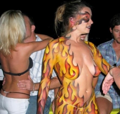 Bodypainting Blues - N
