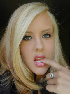 hot amateur blonde teens undressing and posing sexy (first - N