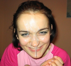 Cum With Face 14 - N