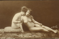 Antique pin babes 2 - N
