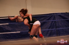A rookie fighter, Leyla - N