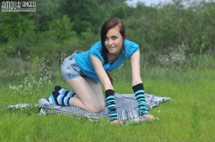 Cute naked teenie - N