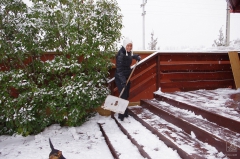 So winter has arrived, - N