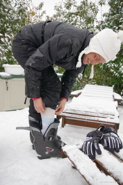 So winter has arrived, - N