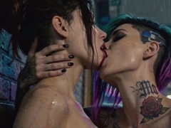 Panam Palmer X Judy Alvarez Lesbians Licks And Kissing