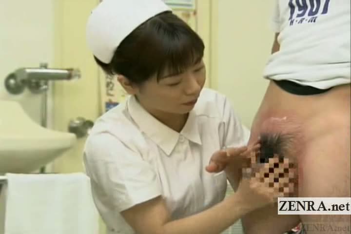 Subtitled Japanese Doctor Nurse Handjob With Cumshot at DrTuber