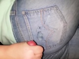 Cumming On Her Jeans