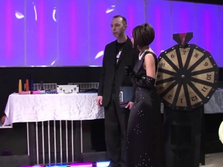 Kinky Germans fucking hard during a gameshow